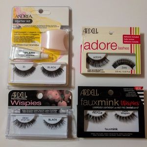 Andrea Lashes Starter Kit and 3 Ardell Lashes